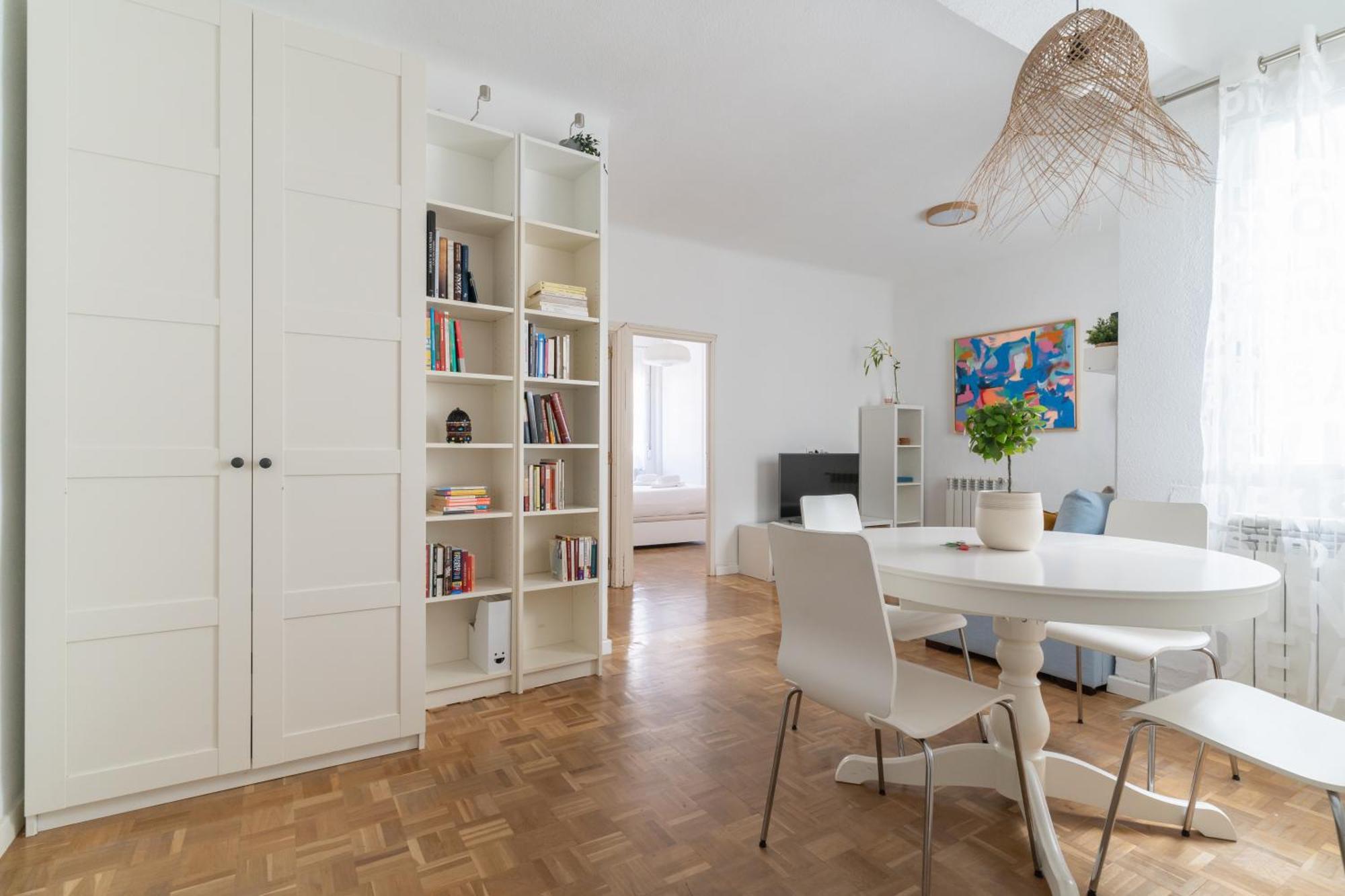 Apartamento Bright Apartment-2bedrooms 1bathroom-delicias Madrid